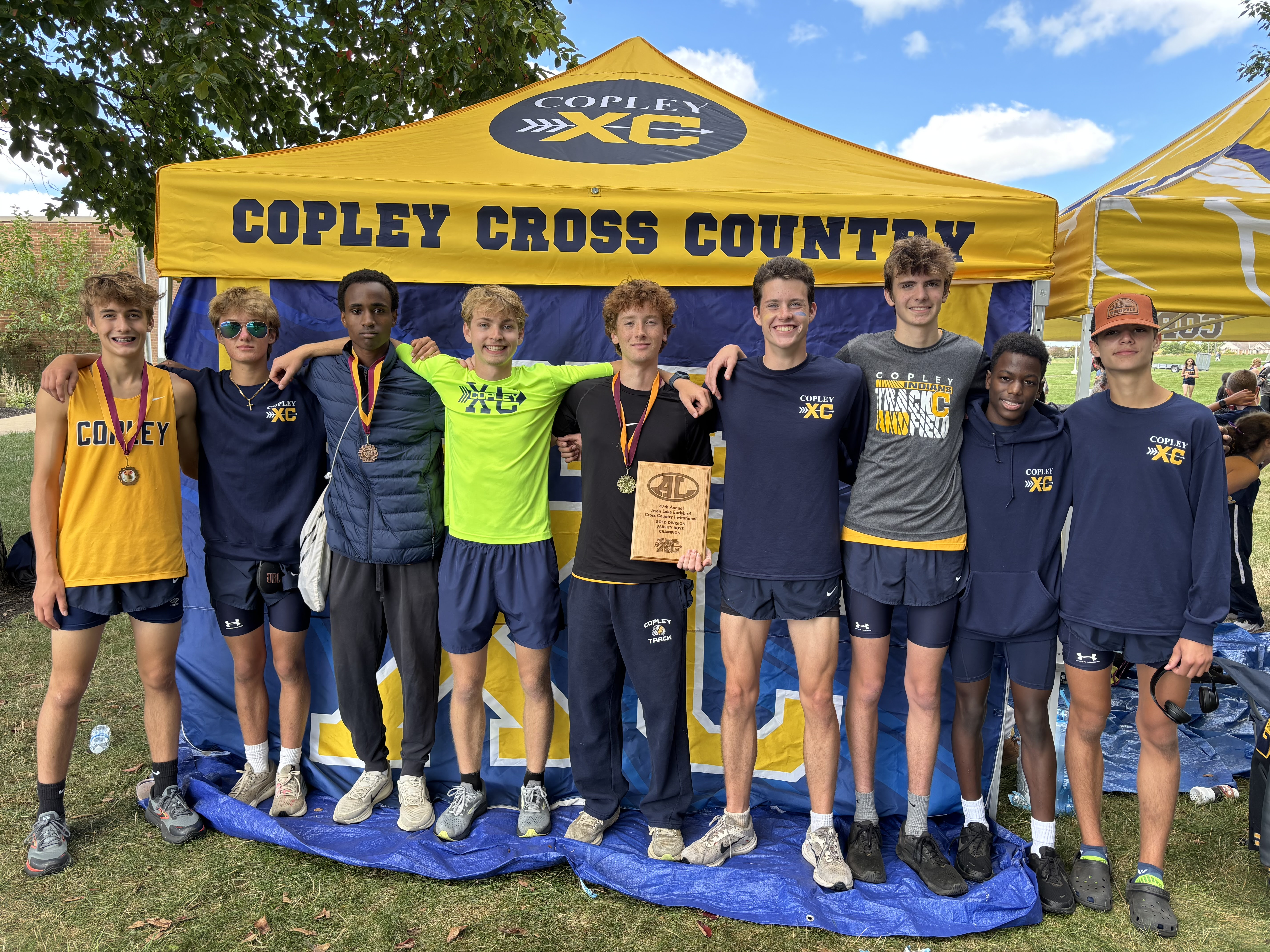 Copley Boys First Place at Avon Lake Invitational!